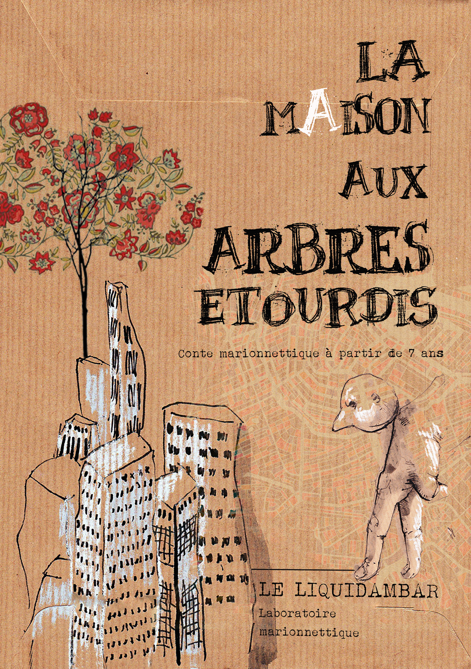 affiche maison etourdi